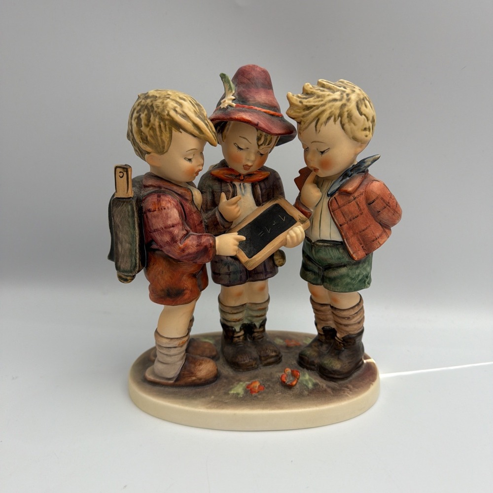 Hummel Goebel Large School Boys Figurine 170 / lll TMK3 9.5" Nice